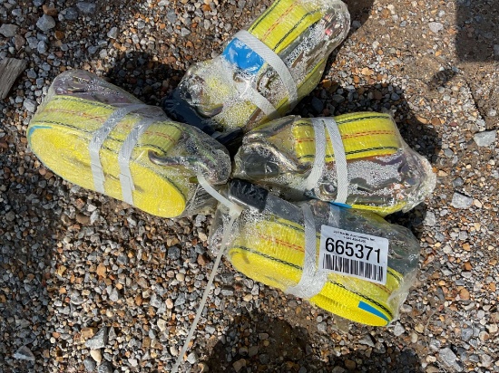 Unused Qty Of (4) Heavy Duty Straps
