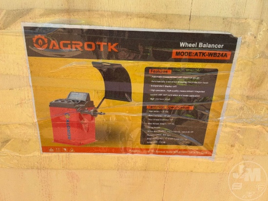 Unused Agrotk Atk-Wb24a Wheel Balancer