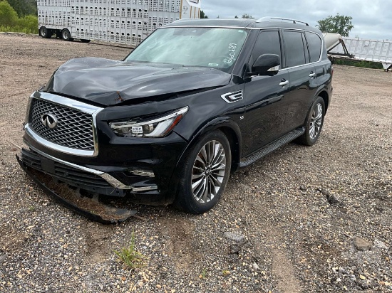 2018 INFINITI QX80 SUV VIN: JN8AZ2NF4J9660689