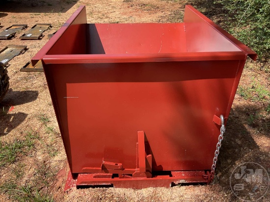 Unused Kc Standard Duty 2 Cy Capacity Dumping Hopper
