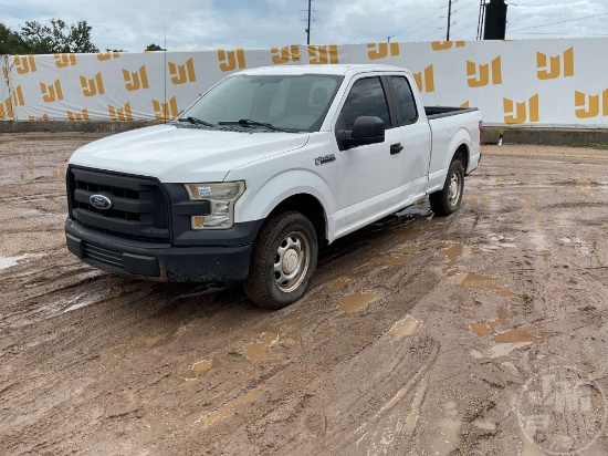2016 FORD F-150 XL EXTENDED CAB 4X2 PICKUP VIN: 1FTEX1CF3GFB37612