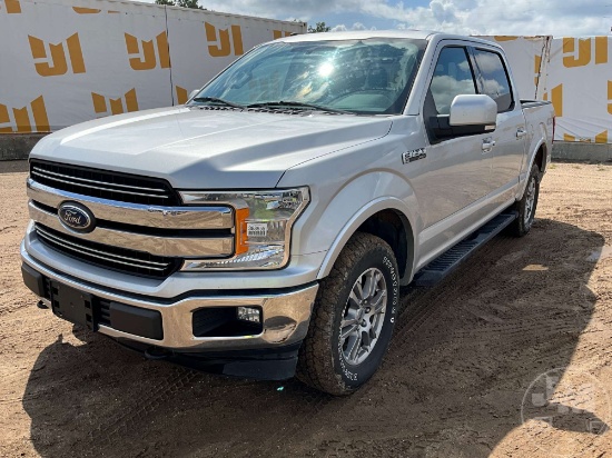 2018 Ford F-150 Lariat Crew Cab 4x4 Pickup Vin: 1ftew1e59jkd72473
