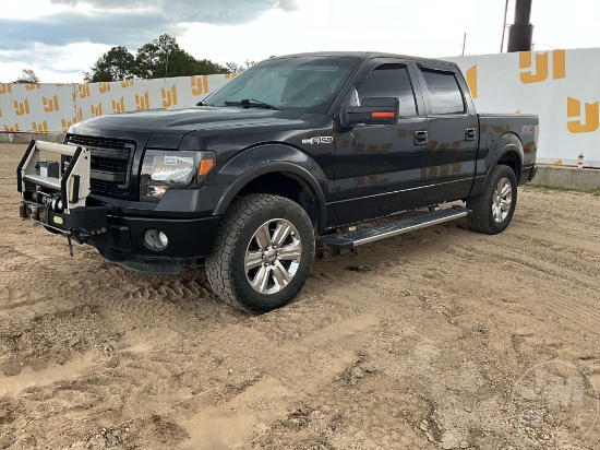 2014 Ford F-150 Fx4 Crew Cab 4x4 Pickup Vin: 1ftfw1ef1efa06390