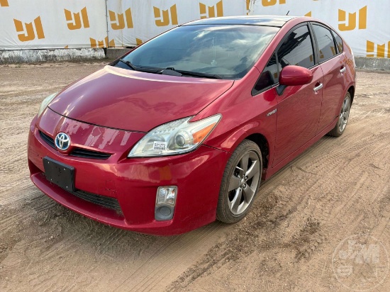 2010 Toyota Prius Vin: Jtdkn3duxa0103212 Fwd