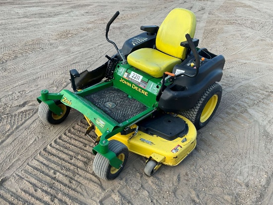 John Deere Z655 Zero Turn Sn: 1m0z655wacm122300