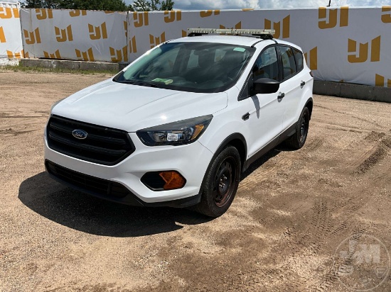 2018 FORD ESCAPE S VIN: 1FMCU0F79JUB96998 FWD