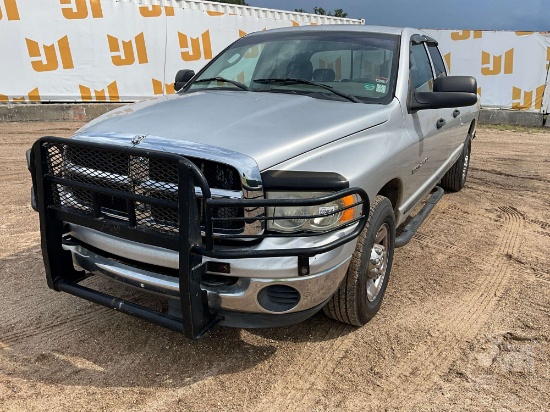 2004 Dodge Ram Slt Crew Cab 4x2 Pickup Vin: 3d7ka28c04g237773