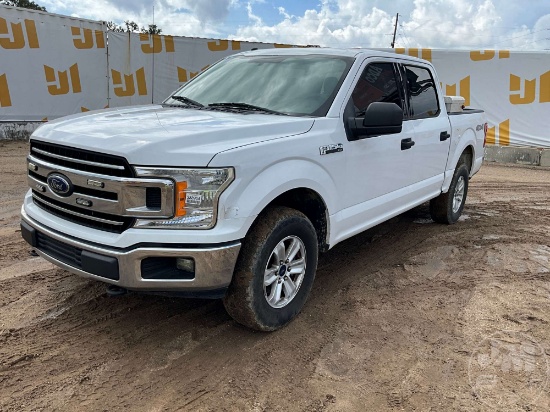 2018 FORD F-150 XLT CREW CAB 4X4 PICKUP VIN: 1FTEW1E50JKD72071