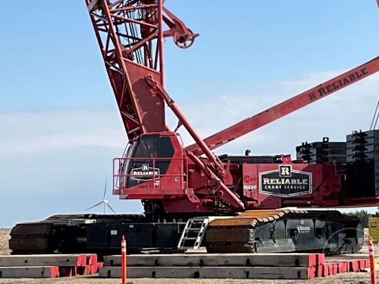 2013 MANITOWOC 16000 SERIES 1,2&3 CRAWLER CRANE SN: 1600-1177