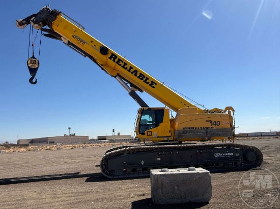 2020 GROVE GHC140 CRAWLER CRANE SN: 140.5.203