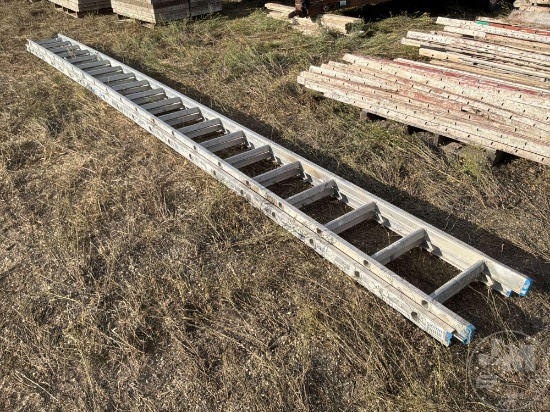 WERNER 40’...... ALUMINUM EXTENSTION LADDER