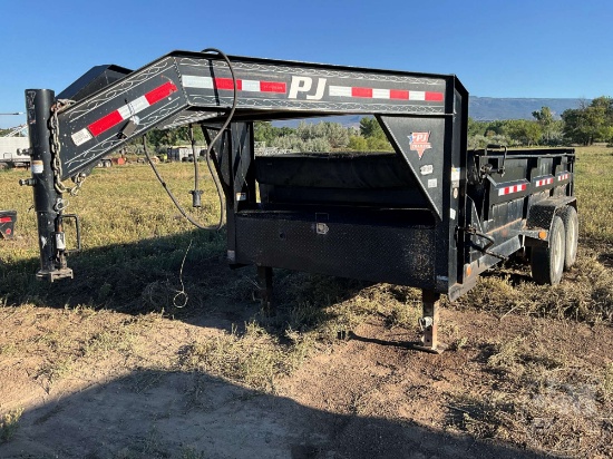 2018 PJ D7142 DUMP TRAILER 7'X14' VIN: 4P5D74425K1299762