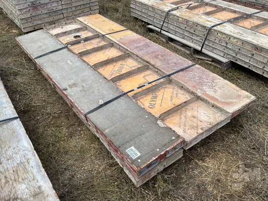 SYMON 8’...... X 14”...... QTY OF 5, 8’...... X 18”...... QTY 0F 1, CONCRETE FORMS