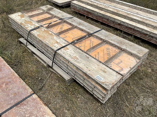 SYMON/DAYTON 8’...... X 10”...... QTY OF 14, 8’...... X 18”...... QTY 0F 1, CONCRETE FORMS