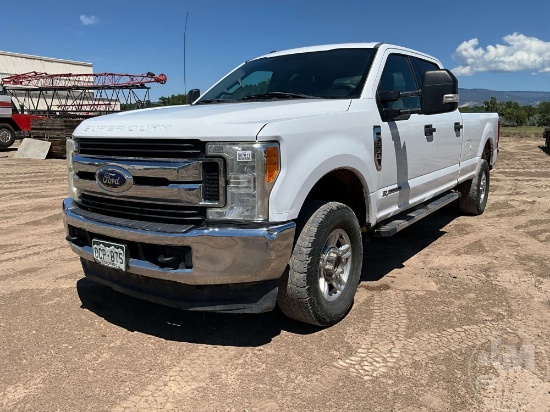 2017 FORD F-250 SD XLT CREW CAB 4X4 PICKUP VIN: 1FT7W2BT0HED13449