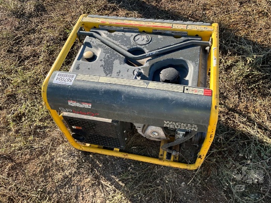 WACKER NEUSON GP6600 6600 WATTS PORTABLE GENERATOR PORTABLE GENERATOR SN: 24451714