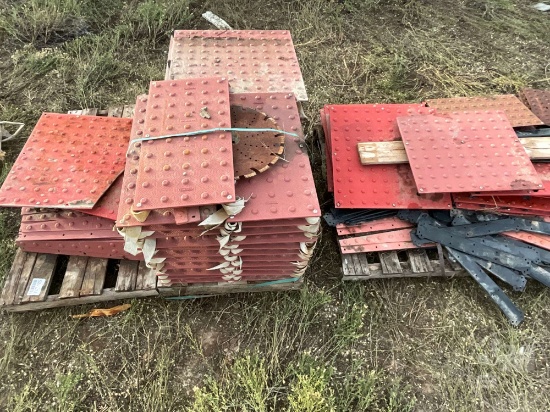 QTY OF (2) PALLETS OF VARIOUS SIZE TURTILE