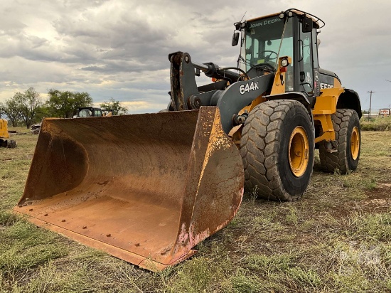 2013 John Deere 644k Wheel Loader Sn: 1dw644kzvde651103
