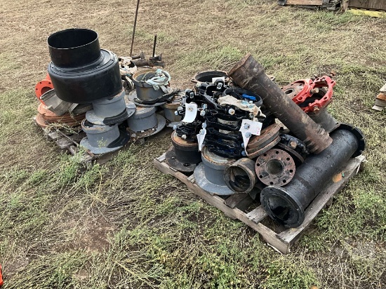 QTY OF (2) PALLETS OF VARIOUS SIZES OF STEEL PIPE