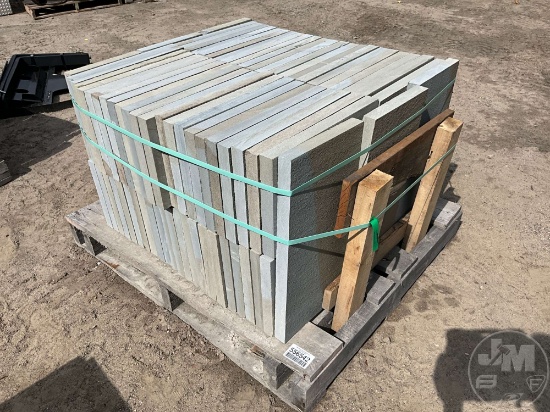 PALLET OF PENNSYLVANIA BLUE STONE PAVERS 23 1/2“...... X 17