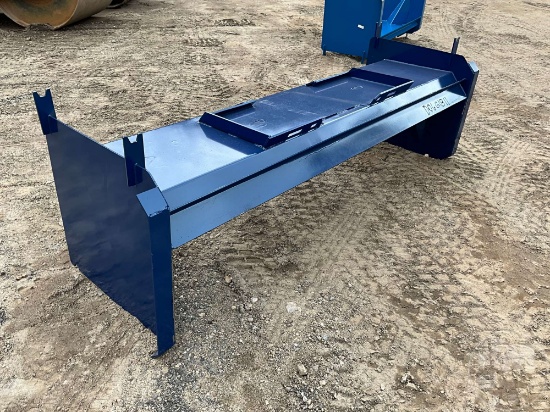 UNUSED 2026 KC 72 INCH LIGHT COMMERCIAL SNOW PUSHER