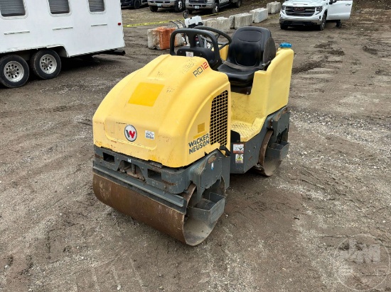 2018 WACKER NEUSON RD12 TANDEM VIBRATORY ROLLER SN: JW1XPNHEQCL2