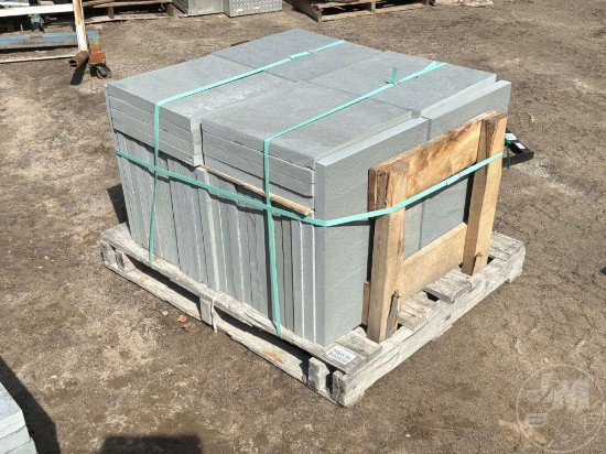 PALLET OF PENNSYLVANIA BLUE STONE PAVERS 23 1/2”...... X 17