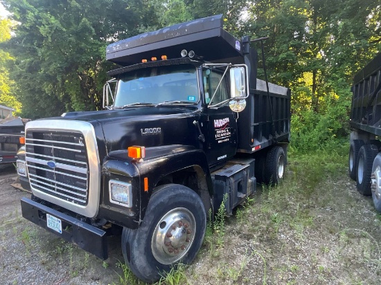 1993 Ford L9000 Single Axle Dump Truck Vin: 1fdyk90r0pva03621
