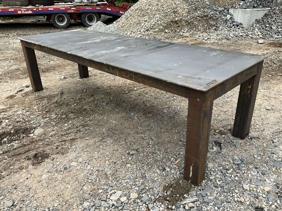 UNUSED 2026 KC 42" X 120" WELDING TABLE