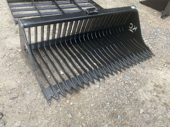 UNUSED 2026 KC 72 INCH QT HIGH SIDE FINE SKELETON BUCKET