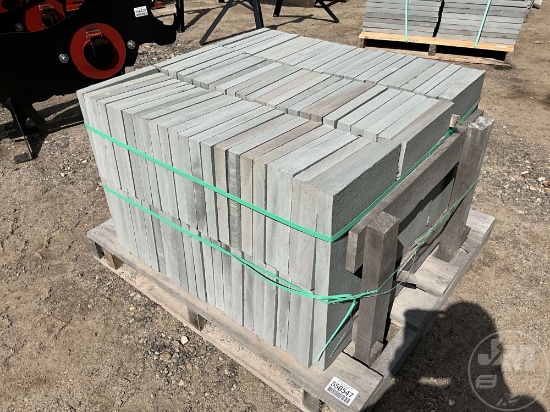 PALLET OF PENNSYLVANIA BLUE STONE PAVERS QTY OF (6) 23