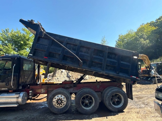 2009 MACK GU713 TRI-AXLE DUMP TRUCK VIN: 1M2AX04C9AM008642
