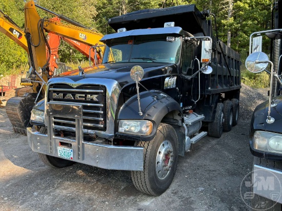 2009 Mack Gu713 Tri-Axle Dump Truck Vin: 1m2ax04c9am008642