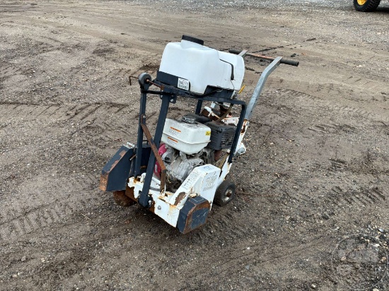DIAMOND CORE CUT CC1200XL WALK BEHIND SAW SN: 163678