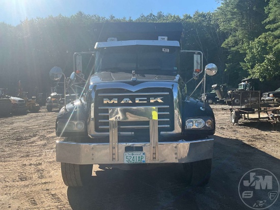 2009 Mack Gu713 Tri-Axle Dump Truck Vin: 1m2ax04c7am008641