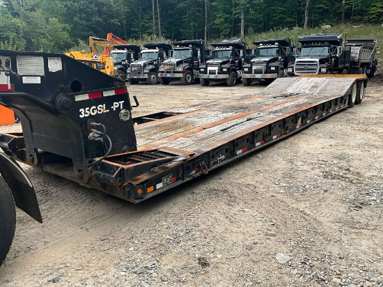 2013 Eager Beaver 35gsl-Pt Hydraulic Rgn Lowboy Trailer Vin: 112sfz477dl077877