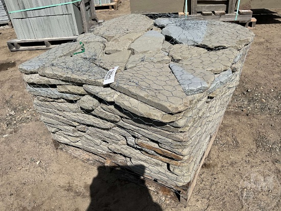 Pallet Of Pennsylvania Blue Stone Pavers 1.5”...... Irregular Pavers