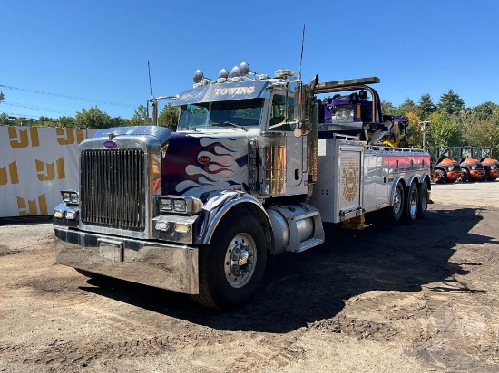2007 PETERBILT 378 TRI-AXLE WRECKER VIN: 1NPFLBTX17N644487