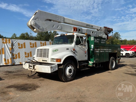 Altec A55f 2001 International 4900 Bucket Truck Vin: 1htsdadr71h368564