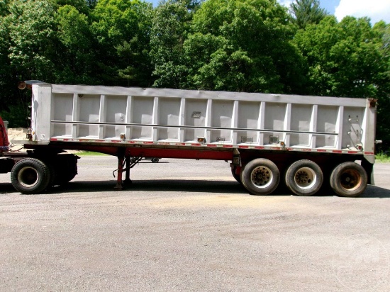 1999 EAST DUMP 34' ALUMINUM DUMP TRAILER