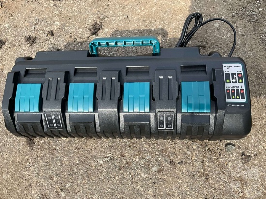 Unused Makita Dc18sf Power Up 14.4v & 18v Li-Ion Battery Charger