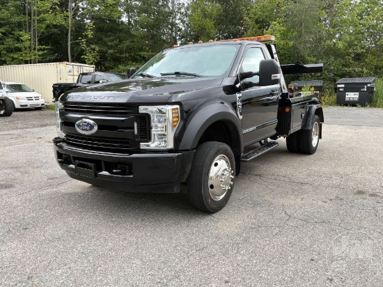 2019 Ford F-450 Super Duty Single Axle Wrecker Vin: 1fduf4gt1ked54151