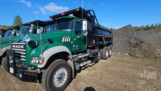 2011 Mack Gu (Granite) Tri-Axle Dump Truck Vin: 1m2ax04c7bm009287