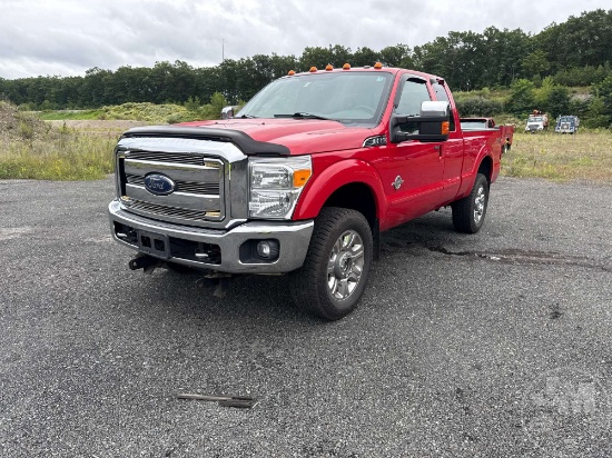 2015 Ford F-350 Lariat Extended Cab 4x4 Pickup Vin: 1ft8x3bt8feb99480