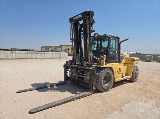2016 HYUNDAI 160D 7A 36,000 PNEUMATIC TIRE FORKLIFT SN: HHKHFT12JE0000037