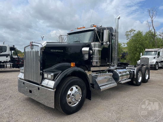 2024 KENWORTH W9 TANDEM AXLE DAY CAB TRUCK TRACTOR VIN: 1XKWD49X8RR311887