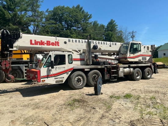 2006 LINK BELT HTC 8690 HYDRAULIC CRANE SN: VN# 1F9N3J6826L028313 / SN# N3J6-8313