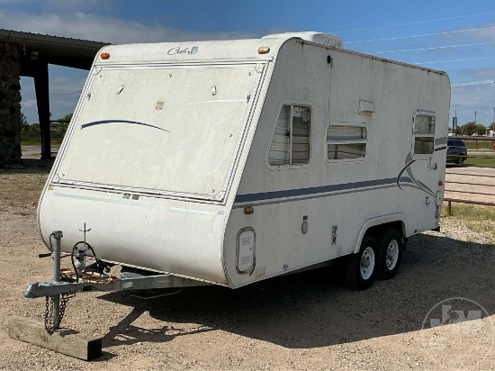 1999 AEROLITE TT19 CUB BUMPER PULL CAMPER VIN: 4PXT41928X2011884