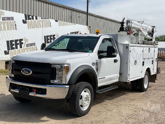 2019 FORD F-550 S/A MECHANICS TRUCK VIN: 1FDUF5GT6KEE76171