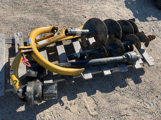 Countyline 21-00220 3 Pt. Auger With 8”...... & 12”...... Bits Sn: 1d1610173